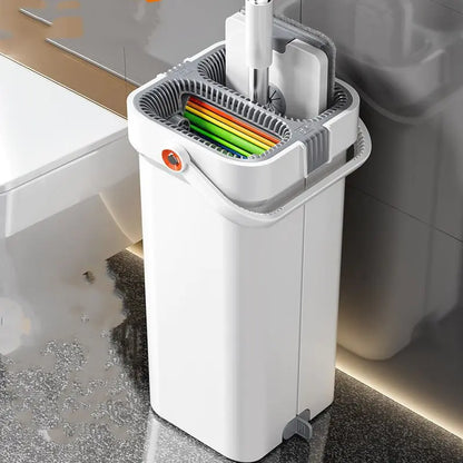 Flat Mop and Bucket Cleaning Set
